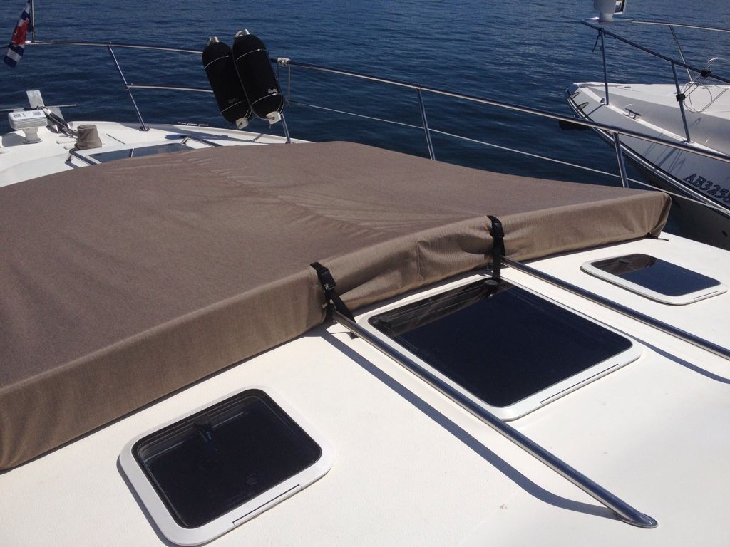 370 Custom Sun Pad install Club Sea Ray
